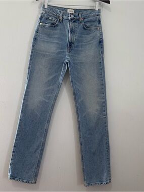 Citizens Of Humanity Daphne Light Blue Straight-Leg Jeans 27